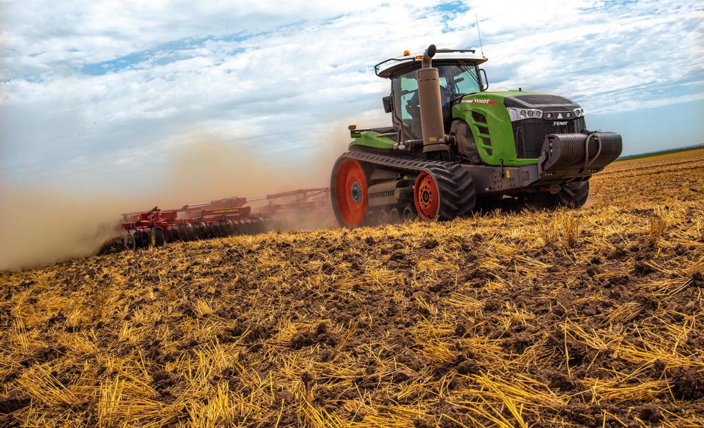 A Fendt 1100 MT series tractor in action. File picture
