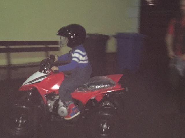 The stolen Honda children’s quad. Image source: Richard Beattie