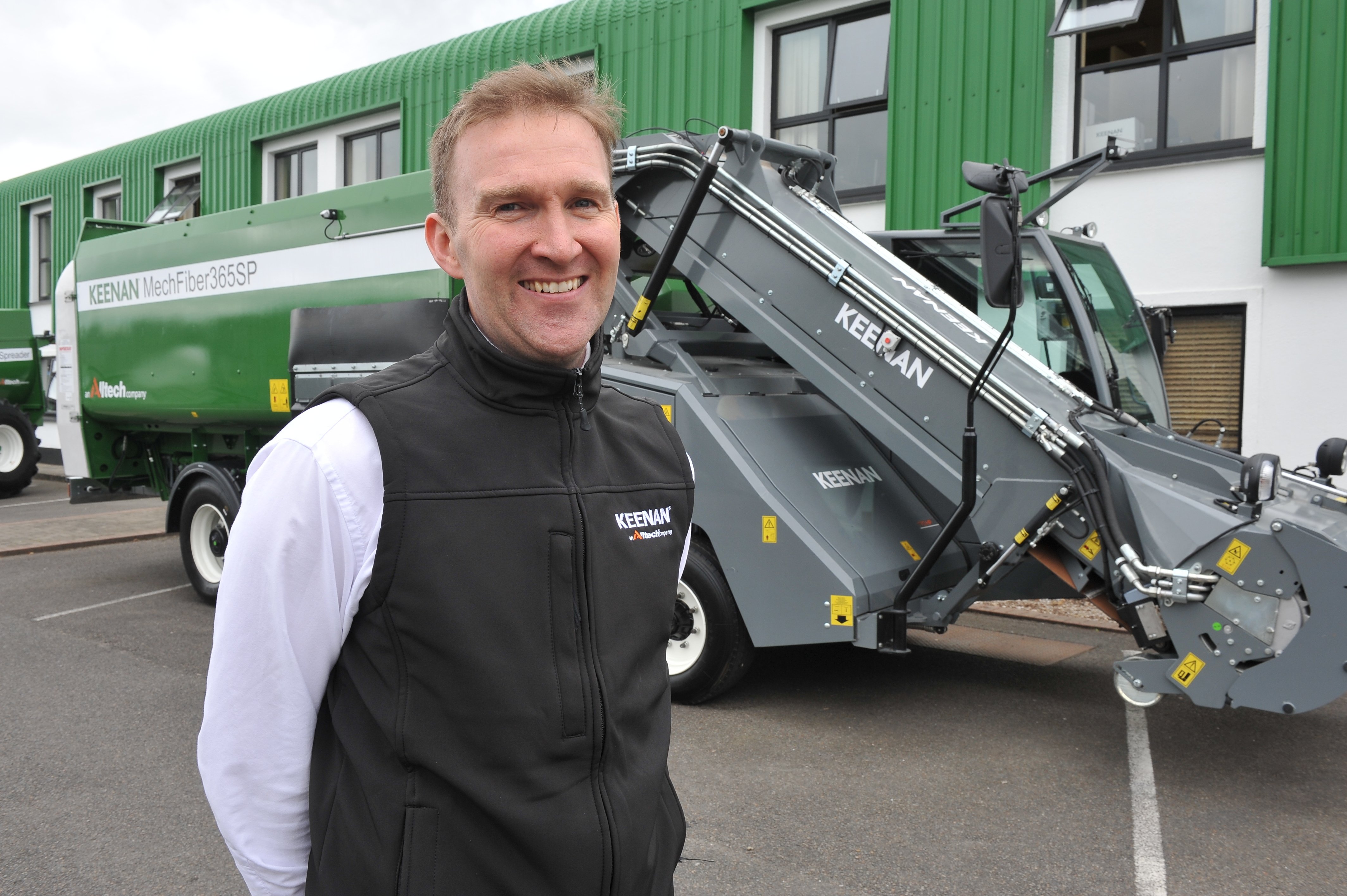 Cathal Gibbons pictured at the Keenan open day. Image source: Roger Jones