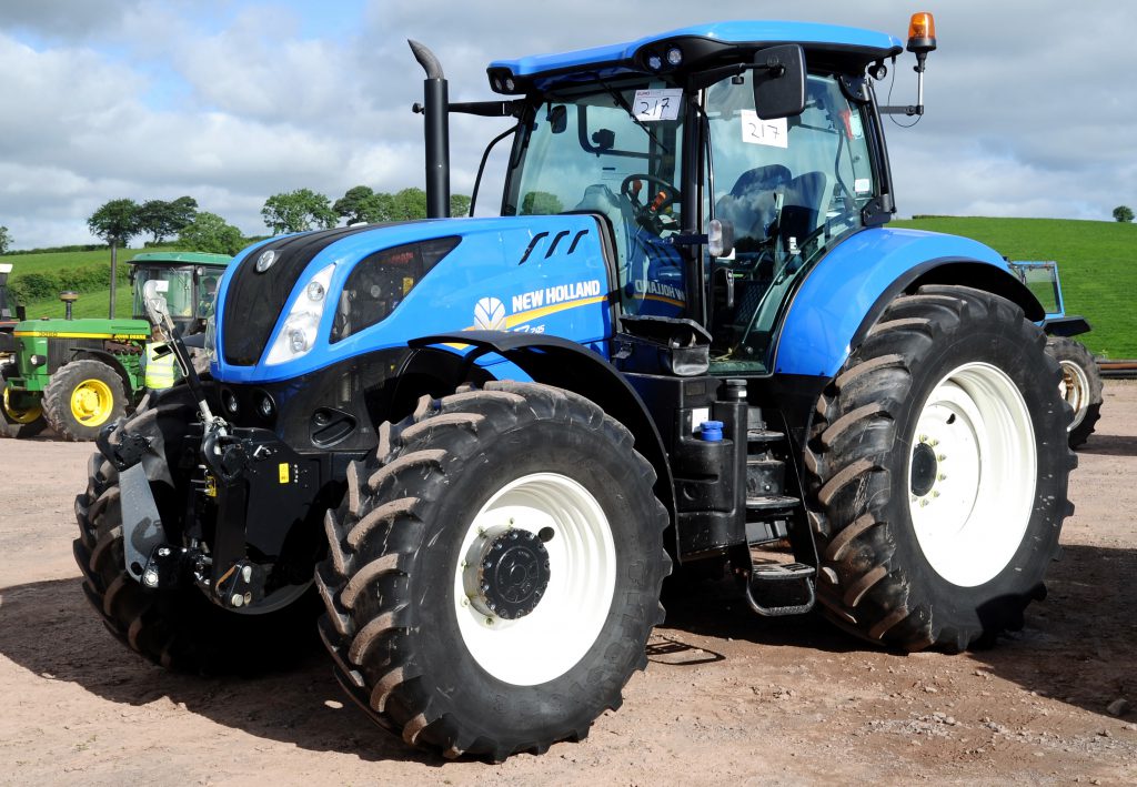This 2017 New Holland T7.245 (1,049 hours) sold for £65,000