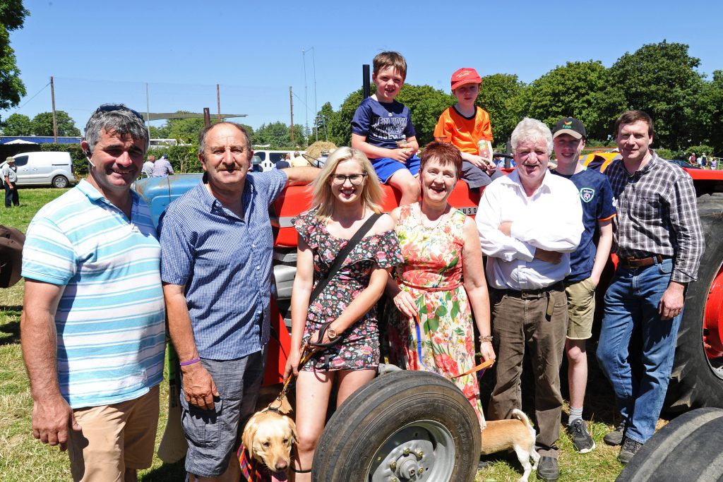 Some of the members of Greybridge Classic Club