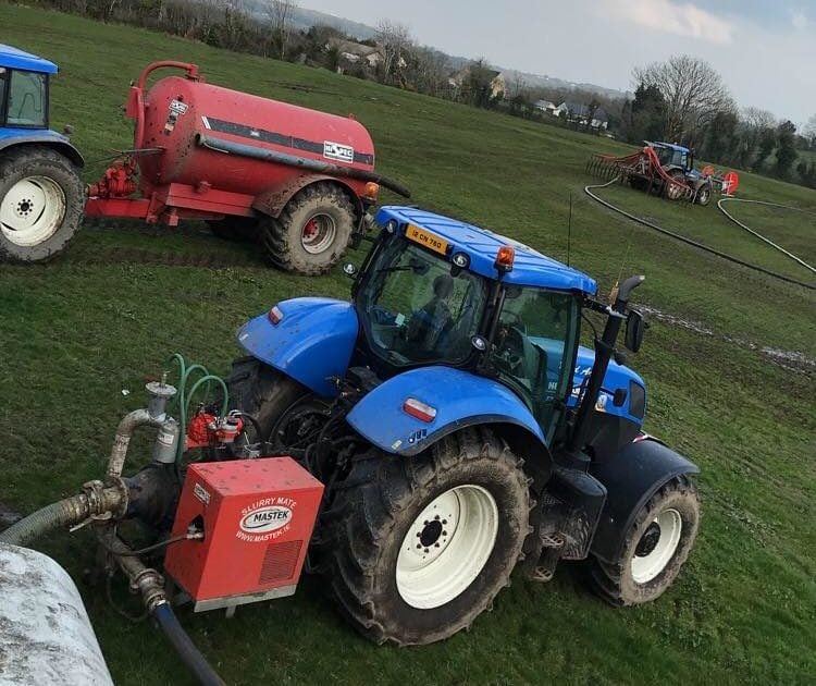 Byrd Agri Contractors at slurry