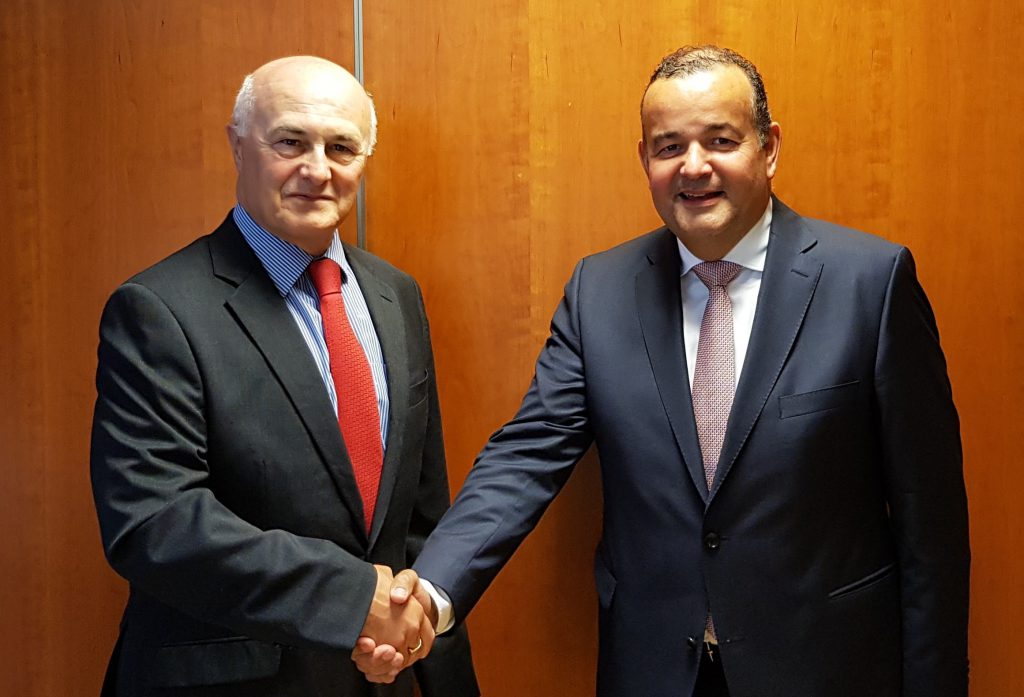 Richard Markwell and Anthony van der Ley