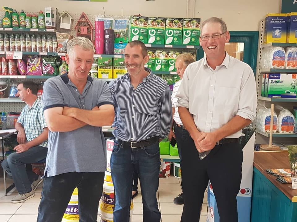 L-R: Hugh Murphy; Matthew O’Byrne; Peter Mahon