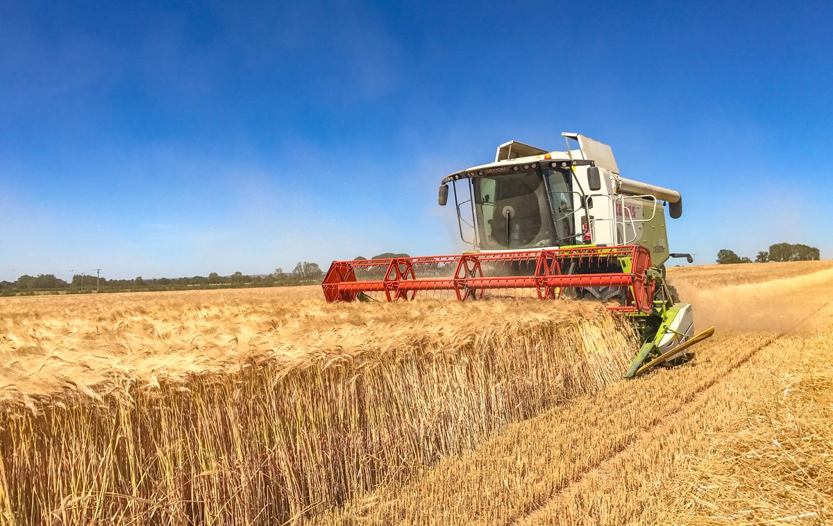 The dry weather allowed for efficient cutting in Danesfort, Co. Kilkenny on Tuesday