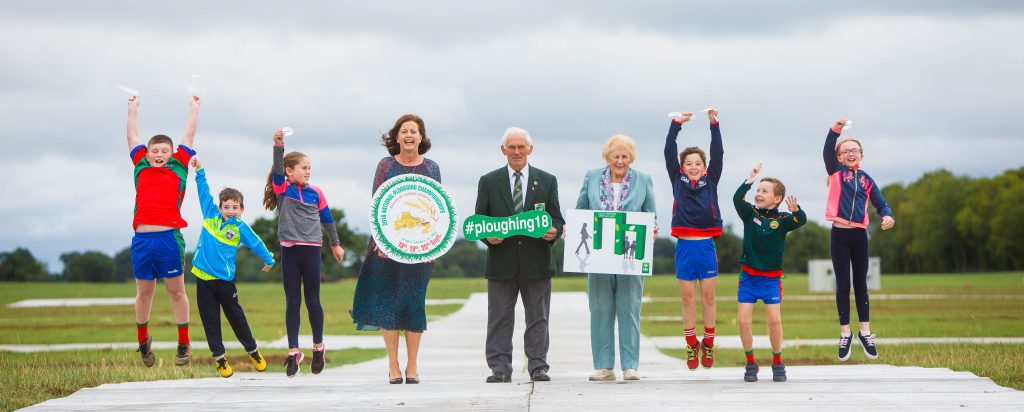 L-R: David Gibbons; Gearoid Monaghan; Alice Walsh; FBD CEO Fiona Muldoon; NPA chairman Denis Keohane; NPA managing director Anna May McHugh; Eoin Monaghan; Darragh Monaghan; and Caitlin Lynam