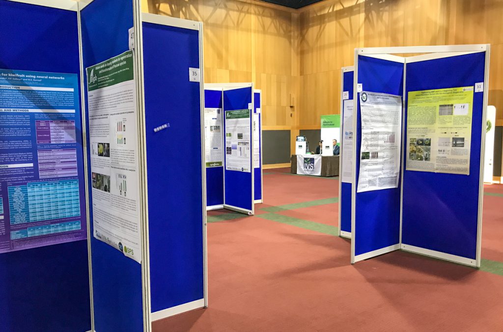 The IAPB conference ran from August 19 to 24. Aside from the speakers, there were a large number of poster presentations on display