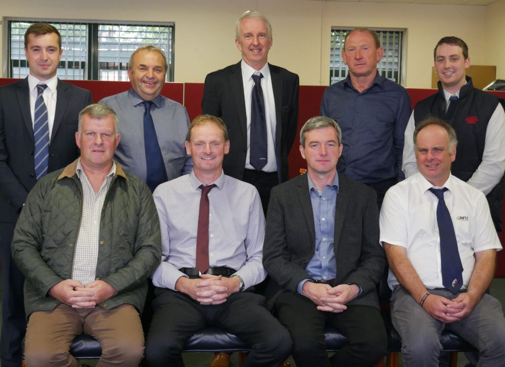 Union representatives meeting in Belfast