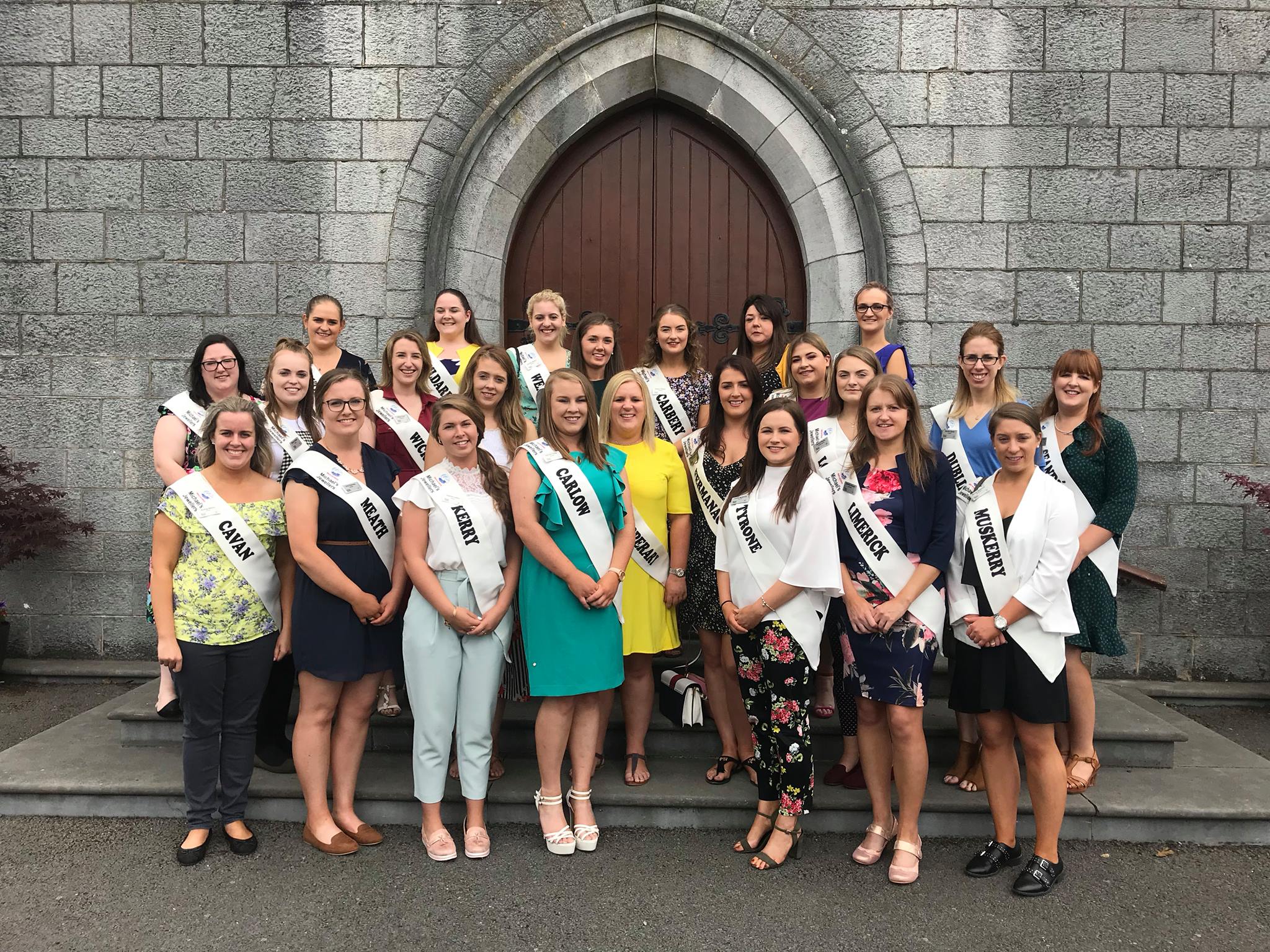 Contestants taking part in the 2018 International Miss Macra Festival. Image source: Miss Macra Facebook page