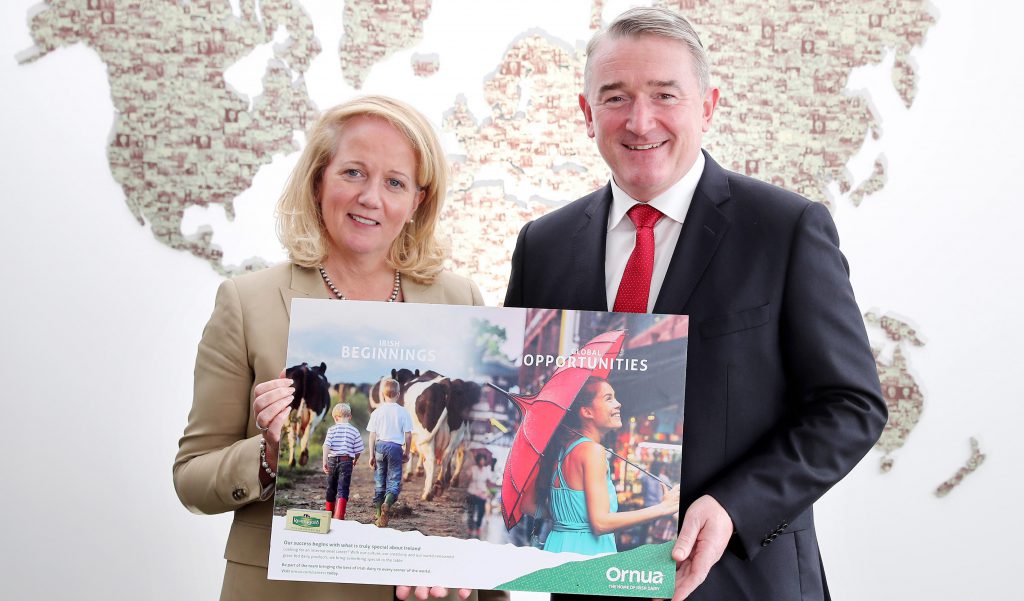 L-R: Majella Darcy, group HR director, Ornua; and John Jordan, CEO, Ornua