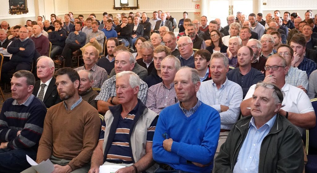 Section of the attendance at the Teagasc National Crops Forum. Image source: Michael Scully