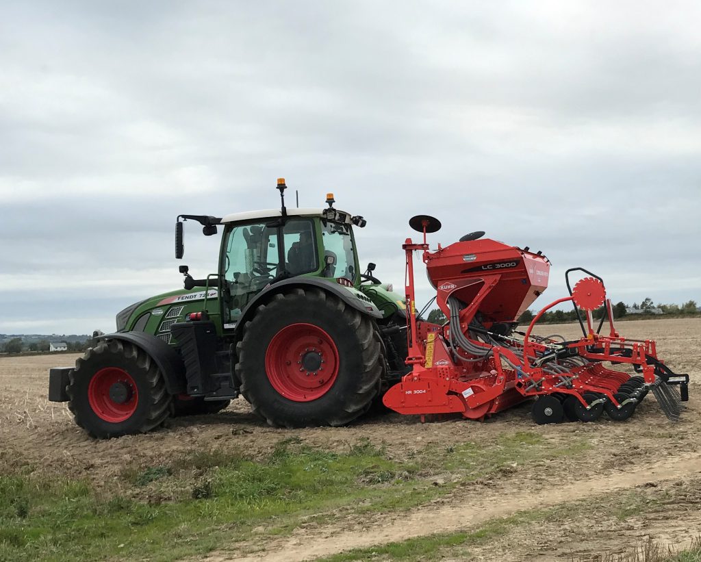 This new Kuhn Drill was on display