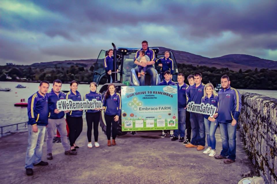 Kenmare Macra na Feirme with the Embrace tractor