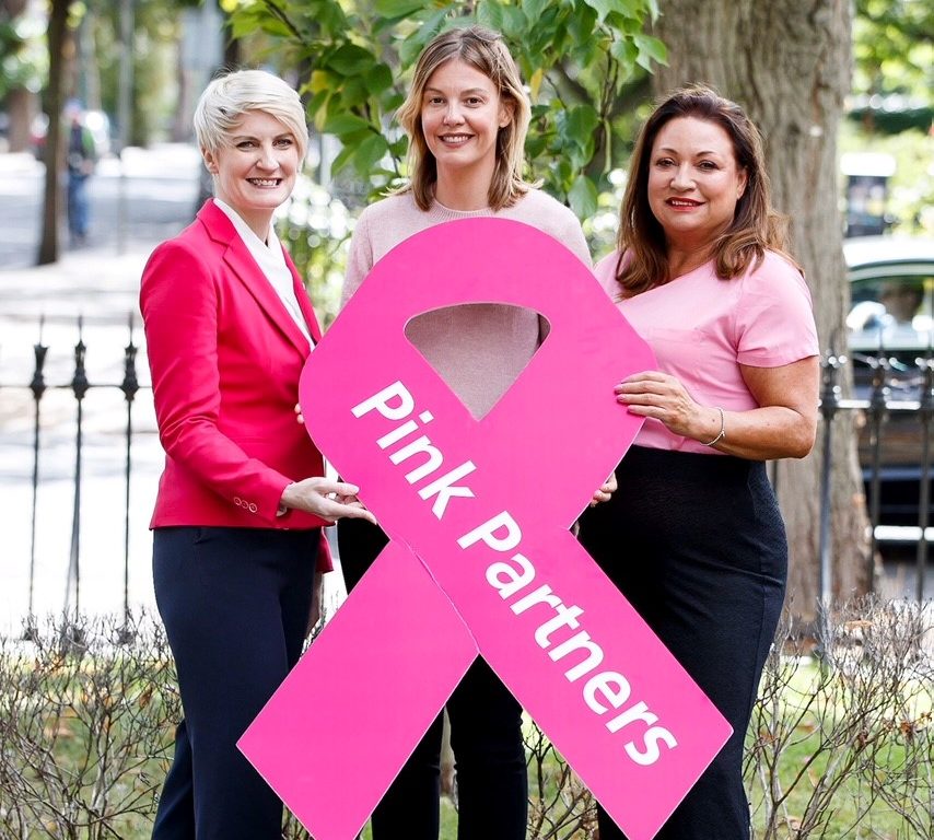 L-R: Averil Power, CEO of the Irish Cancer Society; Gillian Foley, marketing manager, Dairygold Co-Op Superstores; and businesswoman Norah Casey.