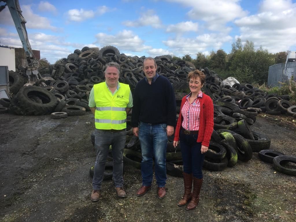 L-R: Mark Gillick, Repak; Thomas Cooney, IFA environment committee chairperson; Elizabeth Ormiston, Cavan IFA chairperson