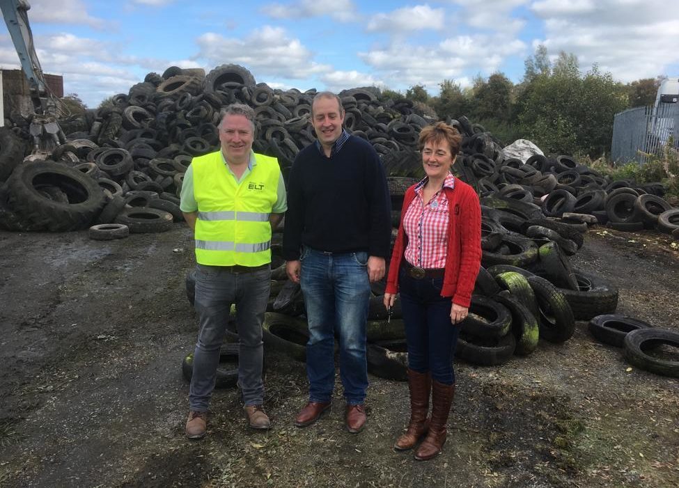L-R: Mark Gillick, Repak; Thomas Cooney, IFA environment committee chairperson; Elizabeth Ormiston, Cavan IFA chairperson