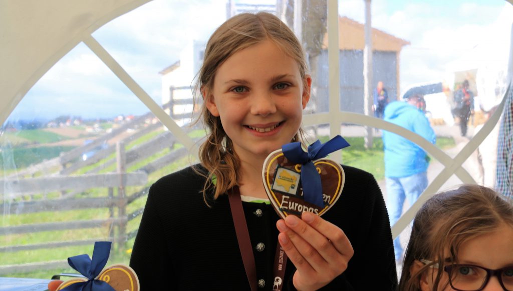Traditional Austrian cookies, known locally as ‘Linzer Kekse’, were presented to ministers at the meeting