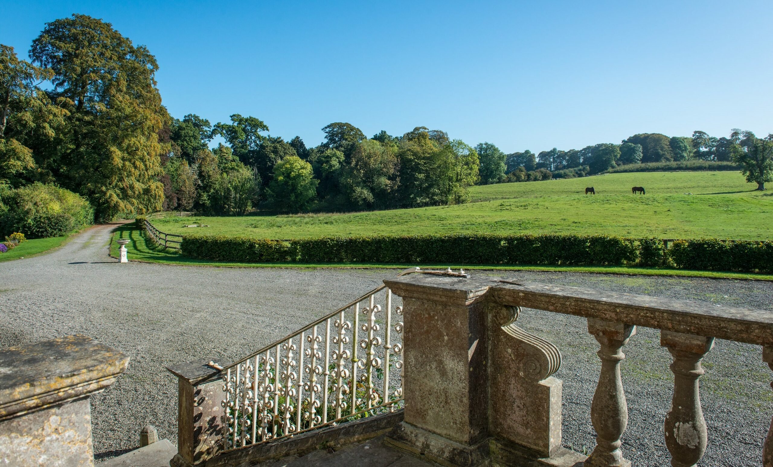 View from Mountainstown house