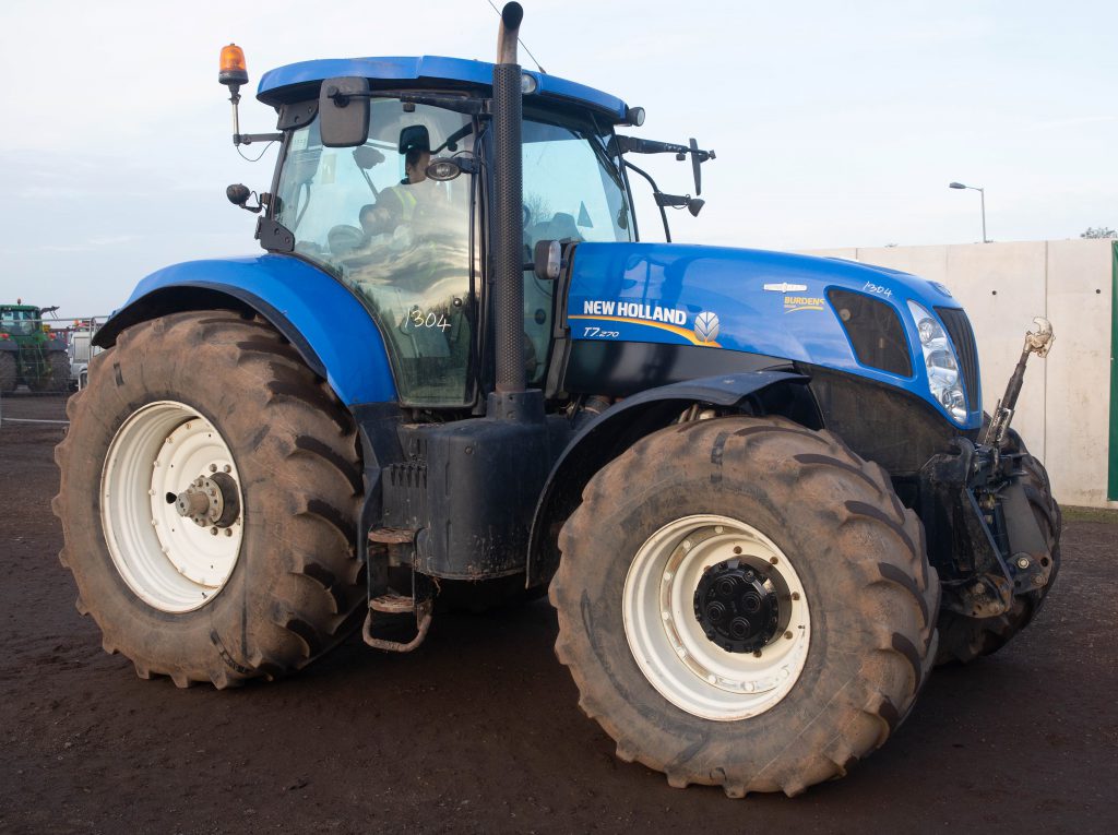 This 2012 New Holland T7.270 (6,368 hours) sold for £30,400