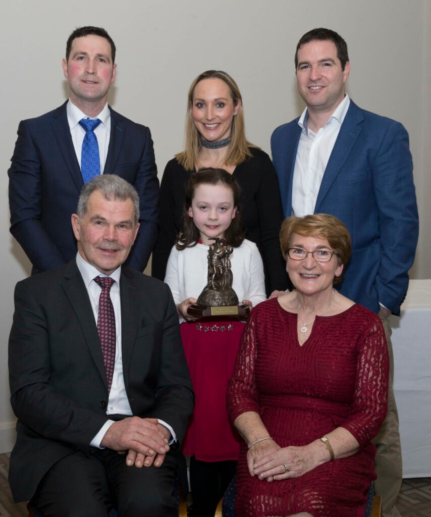 Michael Parsons with his wife, Mary and family: Michael; Patrick; Catherine; and Mary Kate. Image source: Alf Harvey
