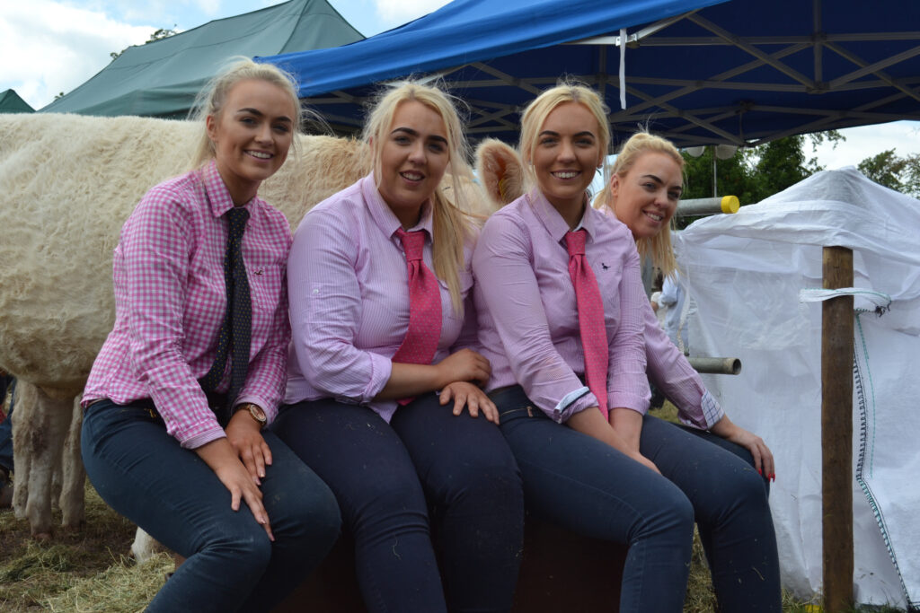 The McGovern girls at the Clogher Valley Show