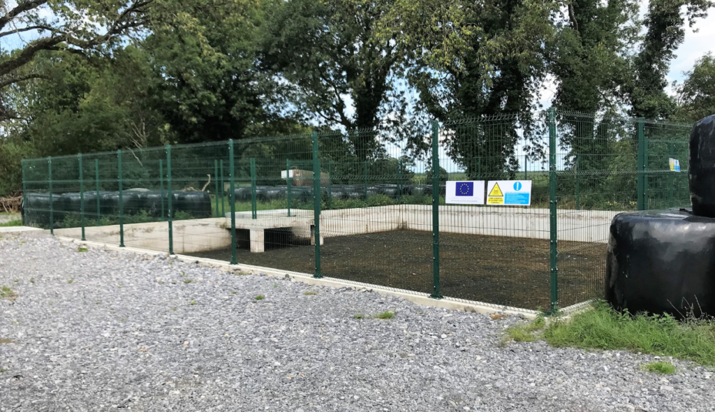 Slurry lagoons should be fenced off safely