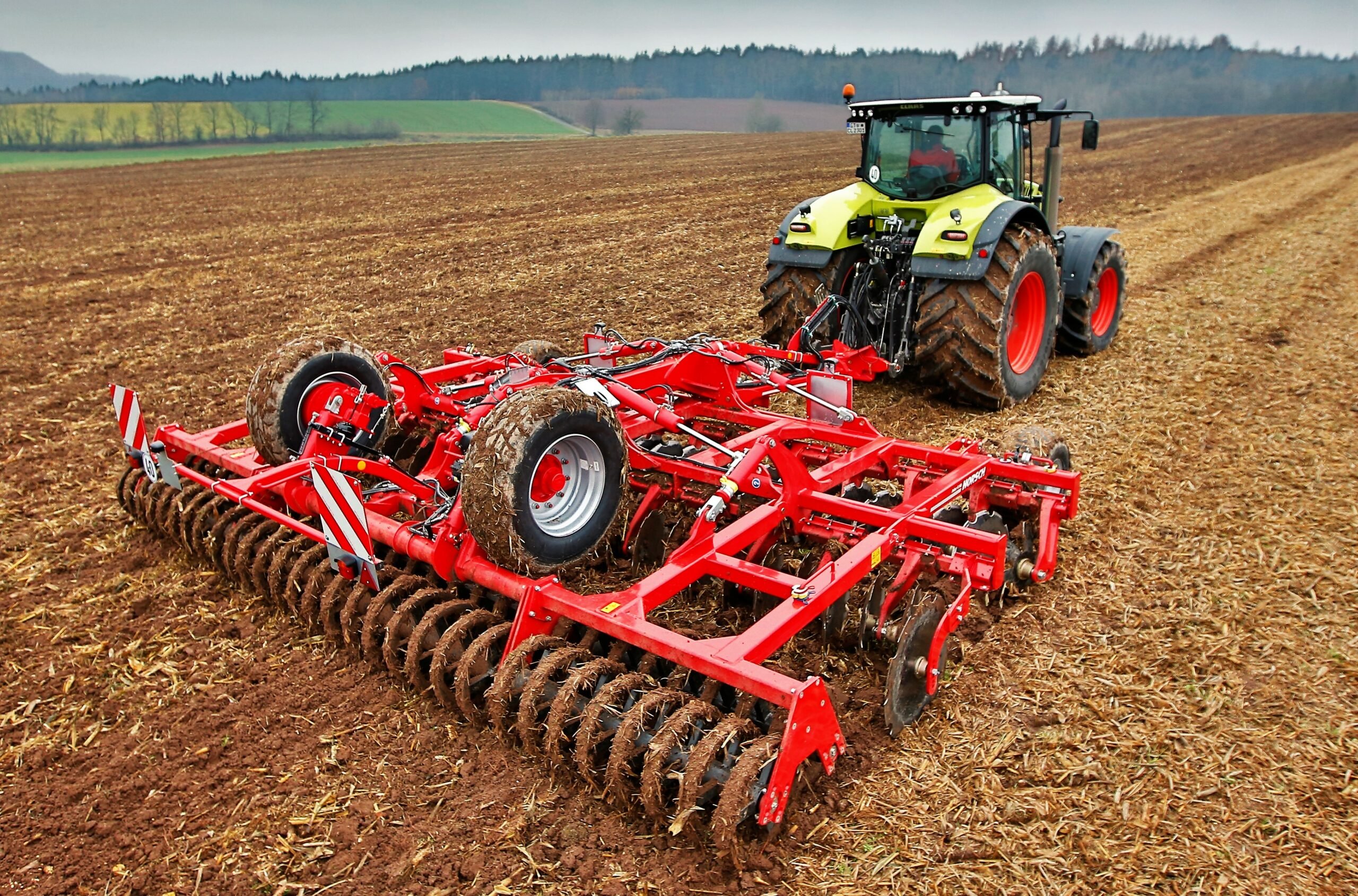 A Horsch Joker being put through its paces