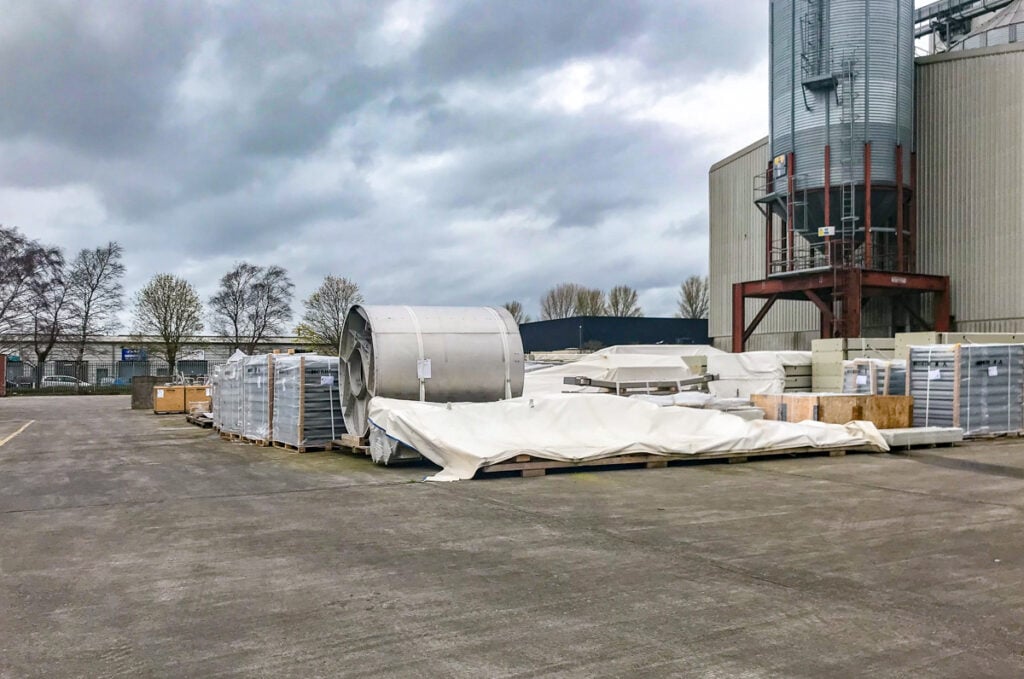 Material for the new plant sitting in the current site in Athy