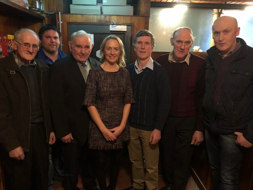 County Longford Ploughing Association committee members: Bernard Jordan, vice-president; John Maye, trade-stand manager; Bernard Kenny, NPA director; Cynthia Geelan-Cruise, chairperson; Luke Casey, PRO; Tom Bannon, secretary; Declan McCormack, safety officer