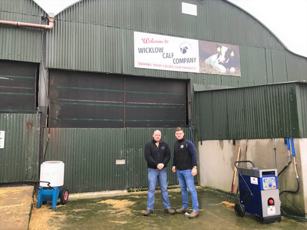Brothers David and James of Wicklow Calf Company