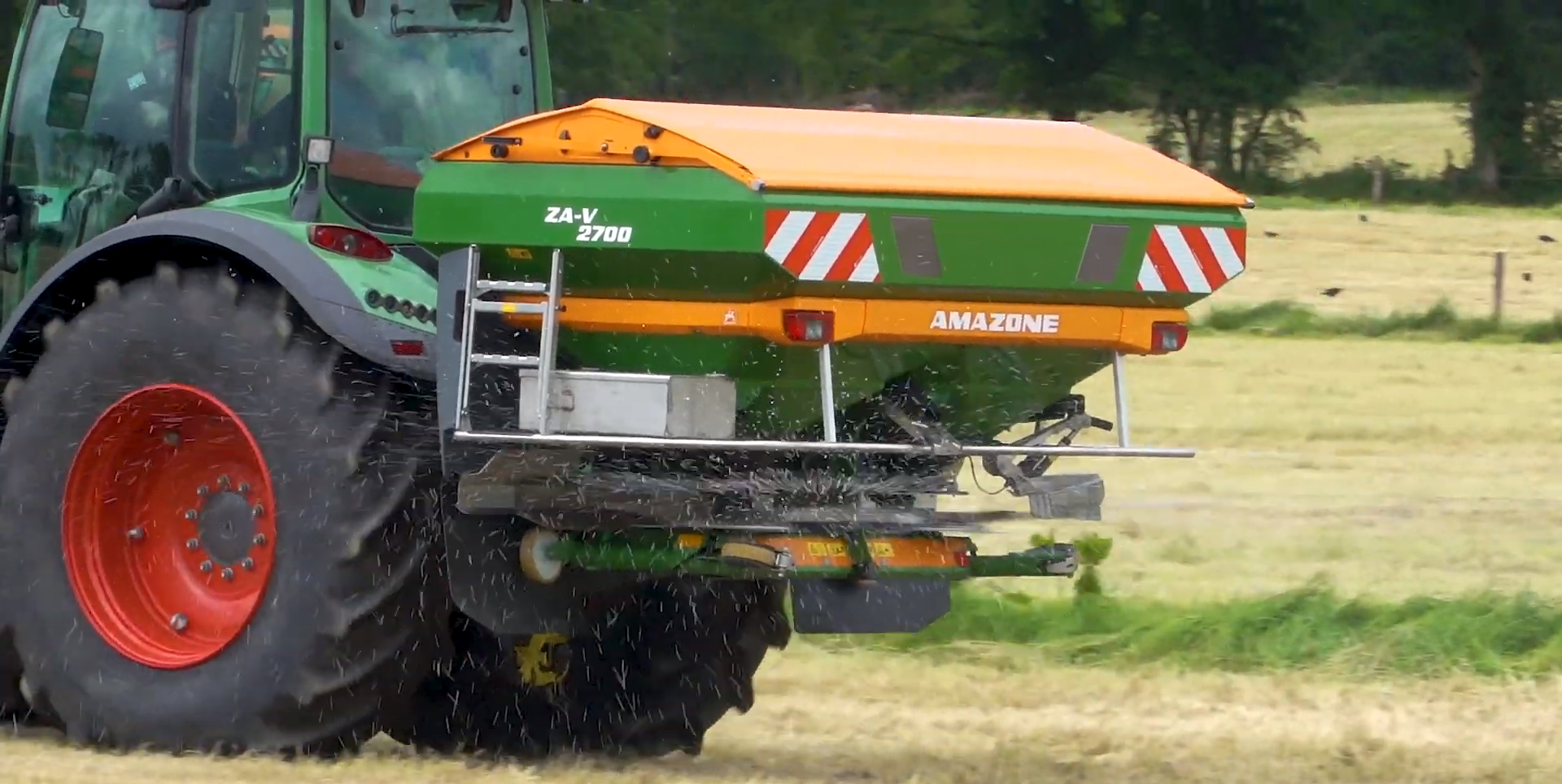Farmers who had the spreader calibrated and serviced were still ending up with striping