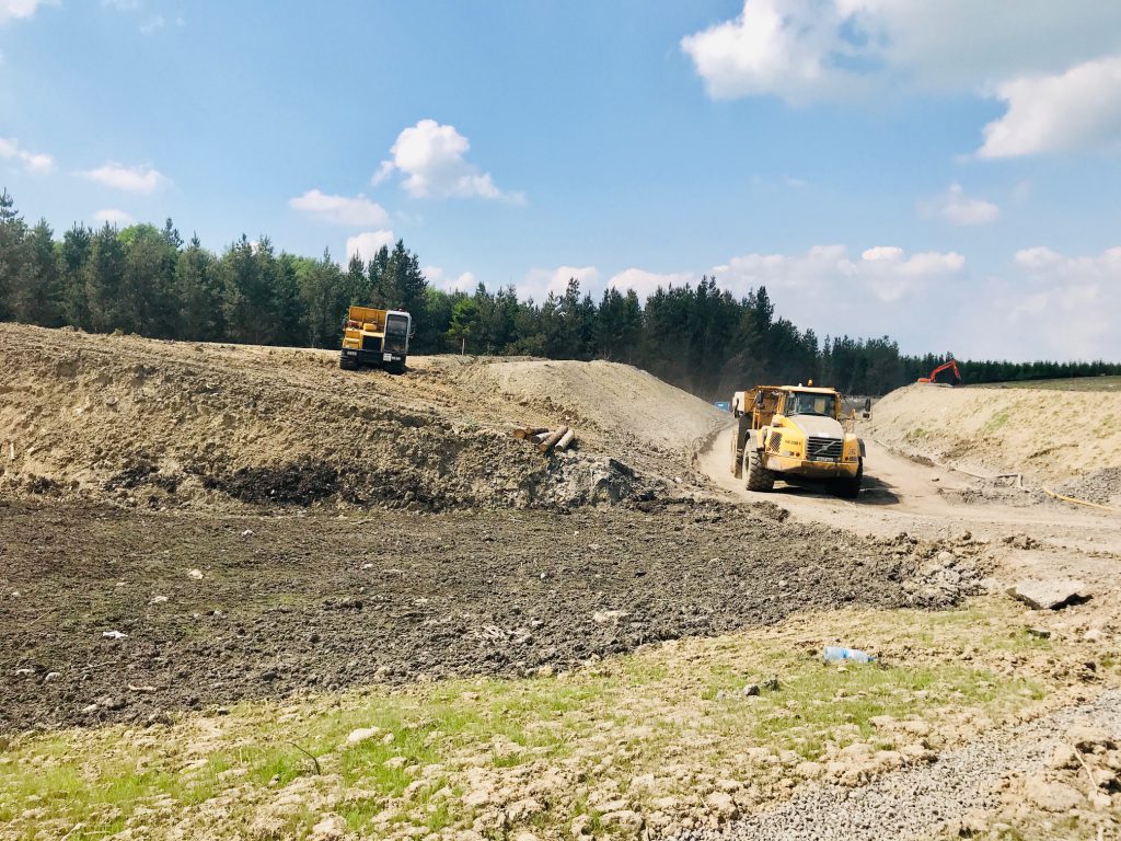 AgriLand on site during Center Parcs construction phase last summer