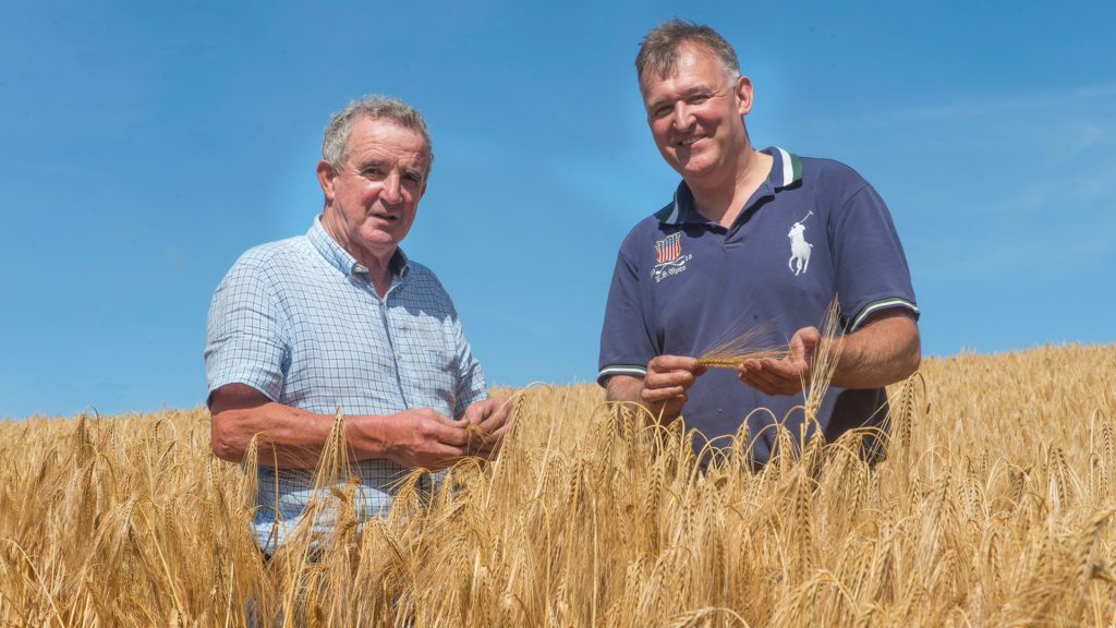 Jimmy Purcell with Joe Pollard of Brett Brothers. Image source: O’Gorman Photography
