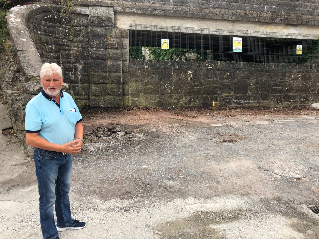 Noel Brosna outlines the problems in the village of Bruree