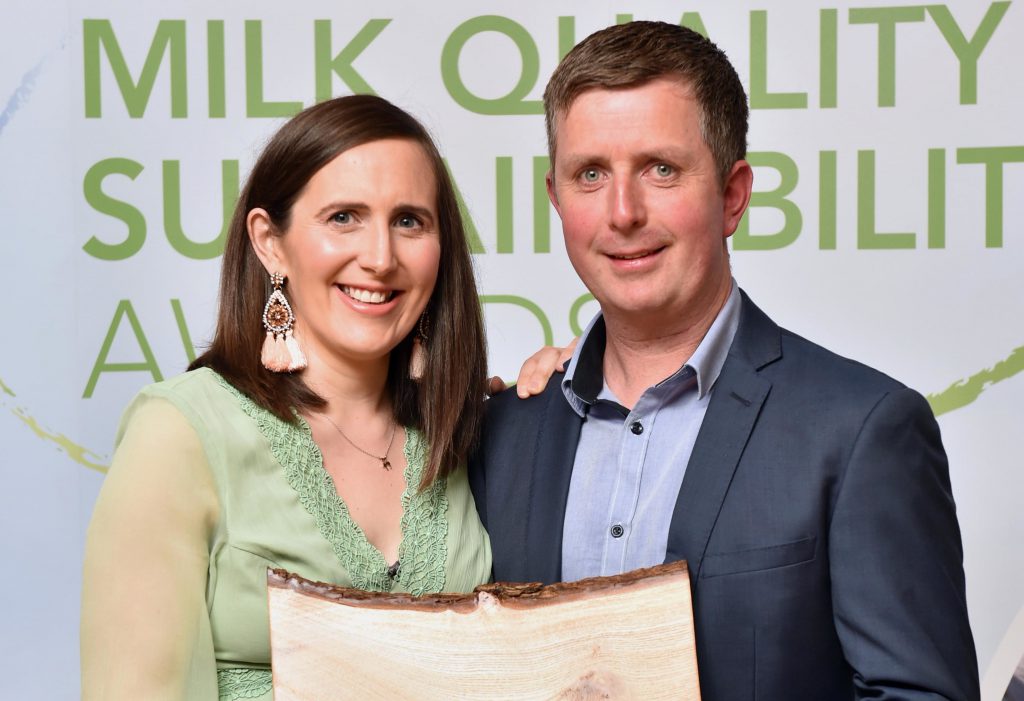 Drinagh Co-op winners Patricia and William O’Donovan. Image source: Don MacMonagle