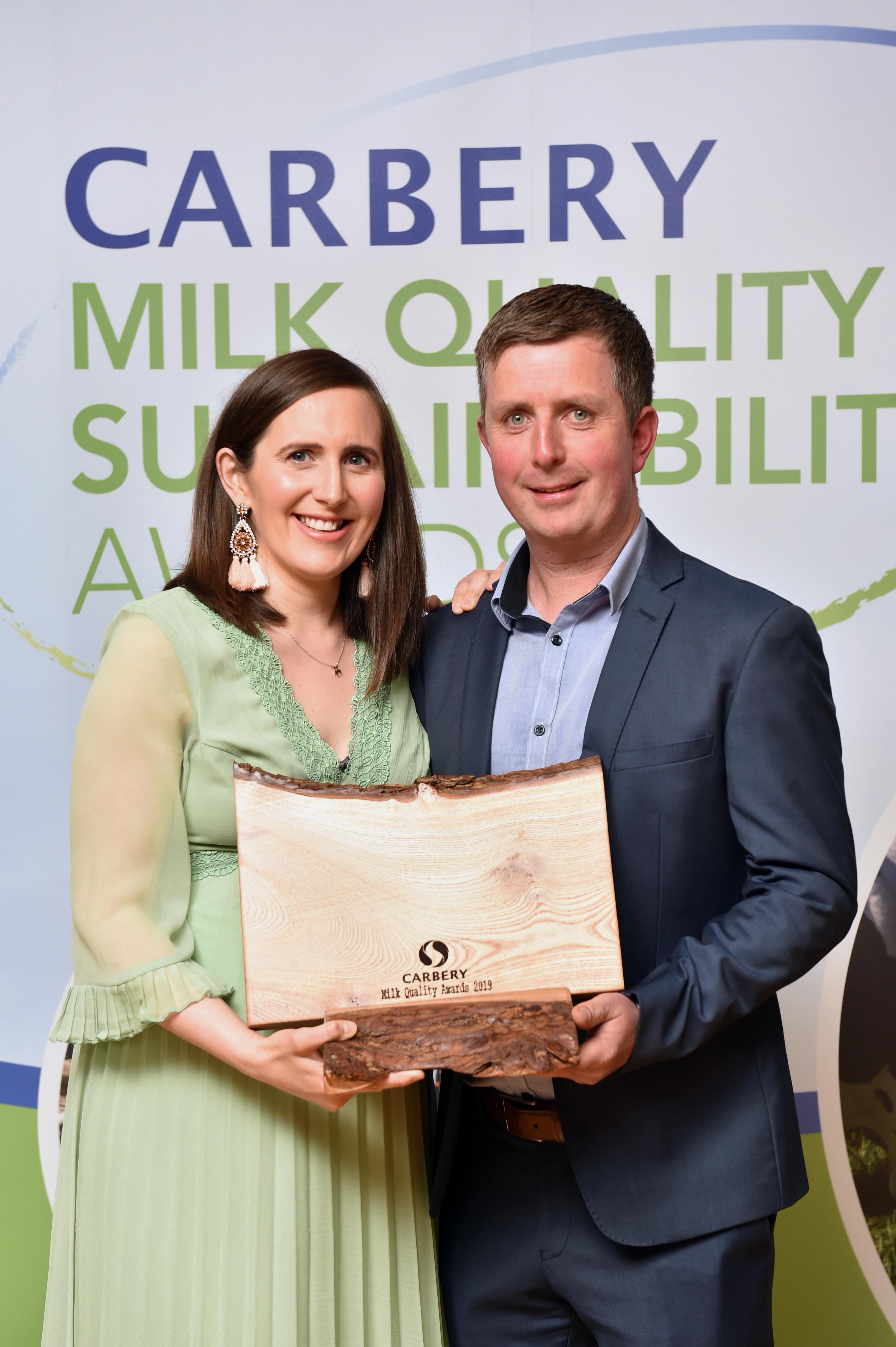 Drinagh Co-op winners Patricia and William O’Donovan. Image source: Don MacMonagle