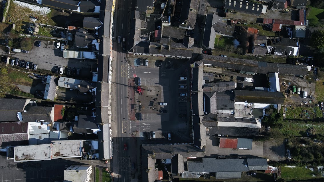 O Connell Square, Mountmellick. Image source: MAGNAPARTE