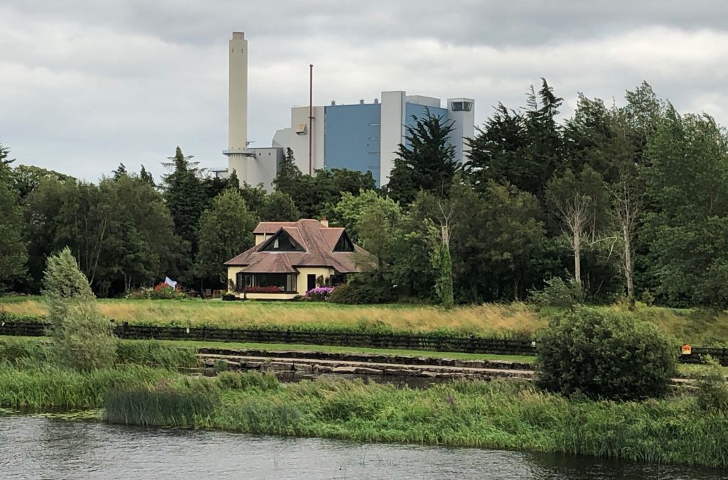 Lough Ree Power Station in Lanesboro