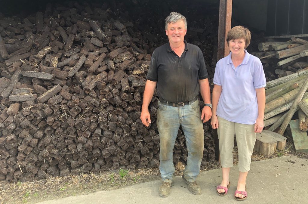 Willie and Catherine Hanrahan at their home in Doonbeg, Co. Clare