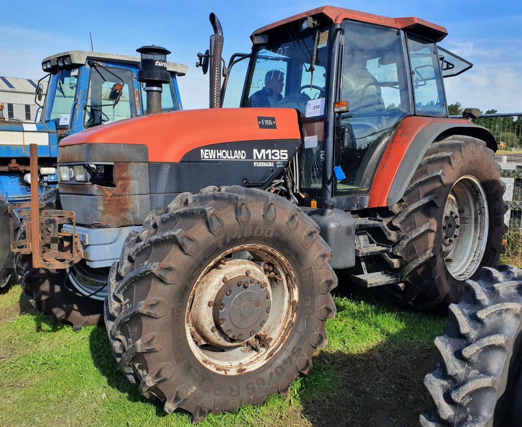 This 1998 New Holland (Fiatagri) M135 (lot 199) sold for €13,500