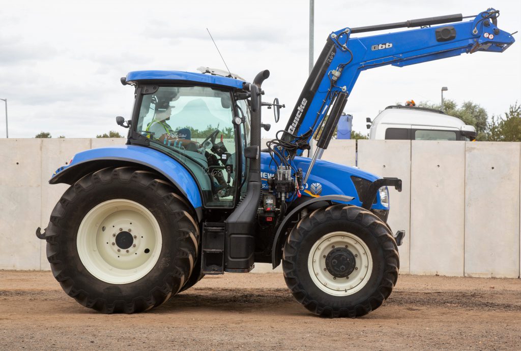 This 2012 New Holland T6.175 (Quicke Q66 front loader; 2,964 hours) sold for £30,500
