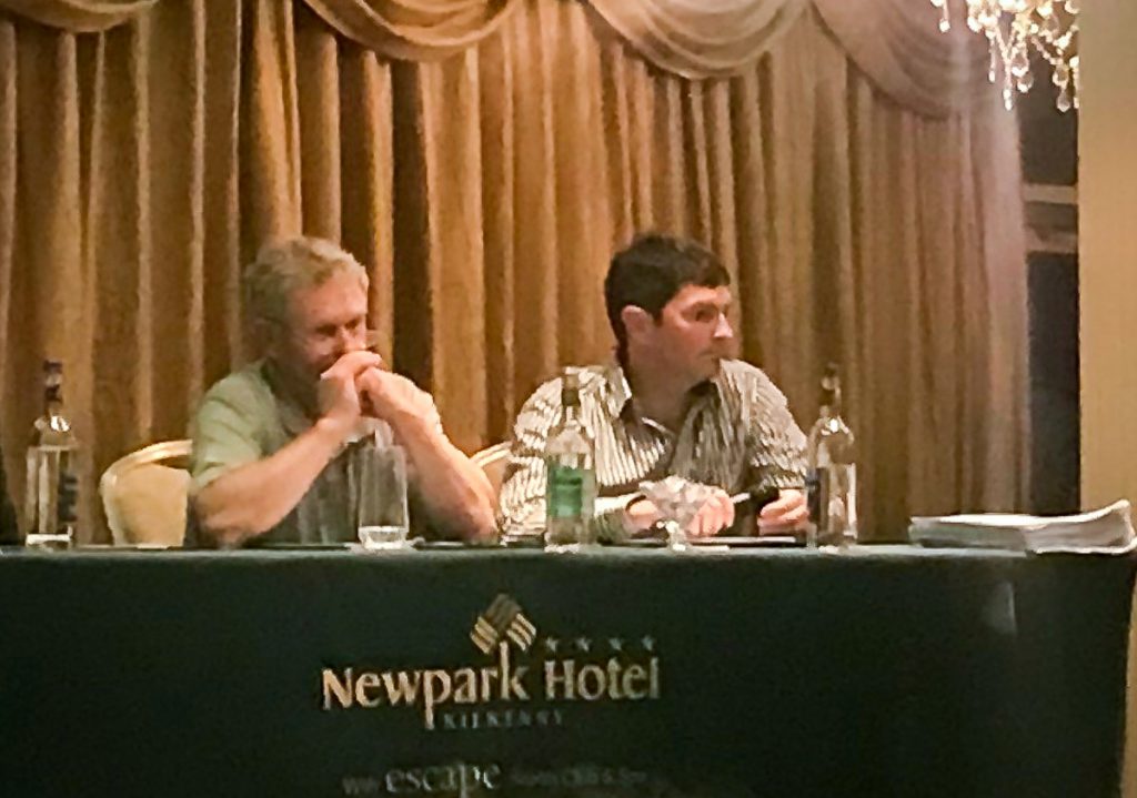 L-R: Brian Blackmore and James Madigan