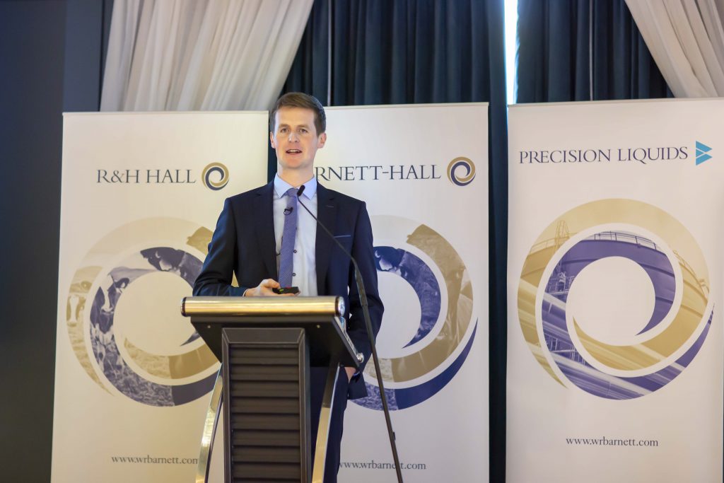 Philip Lynch speaking at the R&amp;H Hall Conference on Thursday, October 24. Image source: Susan Jefferies Photography