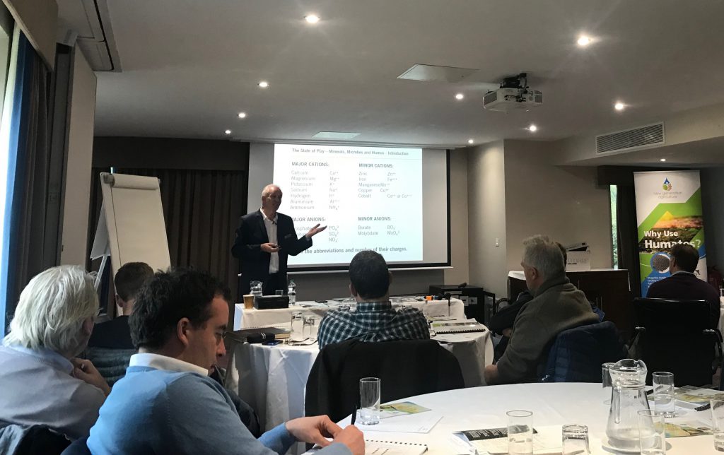 Graeme Sait speaking at the New Generation Agriculture conference at Dunboyne Castle this week