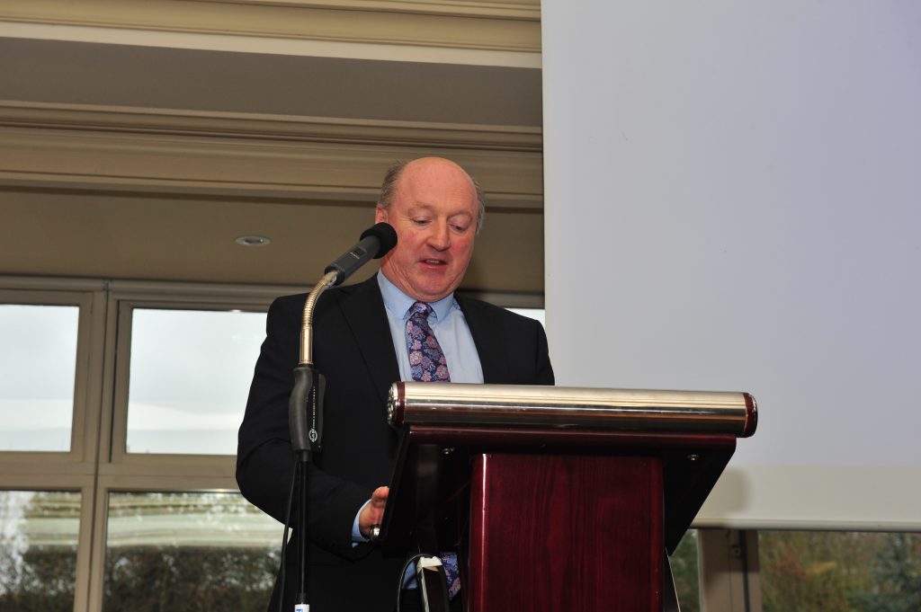 Michael Phelan, the out-going president of ITLUS