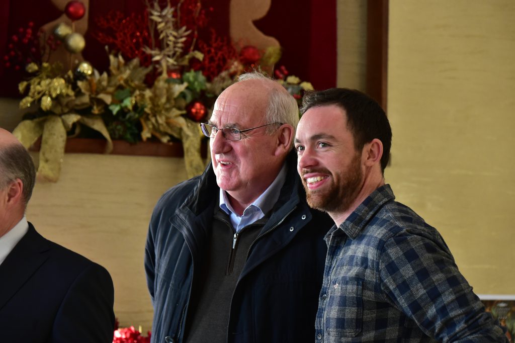 Hugh McDonnell, Co. Carlow, and Rob Coleman, Co. Cork, enjoying the ITLUS conference last week. Image source: Roger Jones