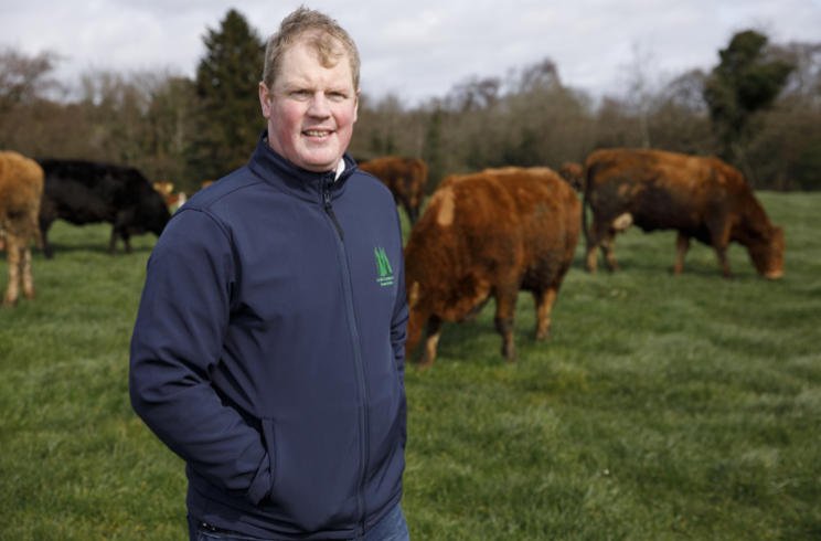 Ken Graham on his Laois-based holding earlier this year