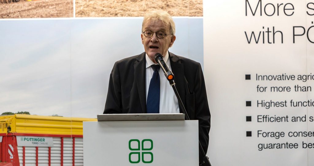 The Austrian ambassador to Ireland – Dr. Helmut Freudenschuss