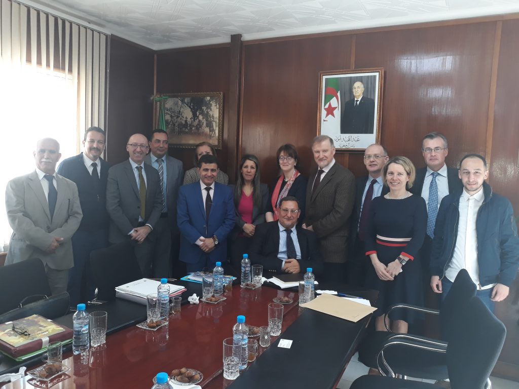 DAFM and Bord Bia meeting with Algerian Ministry of Agriculture and Rural Development earlier today