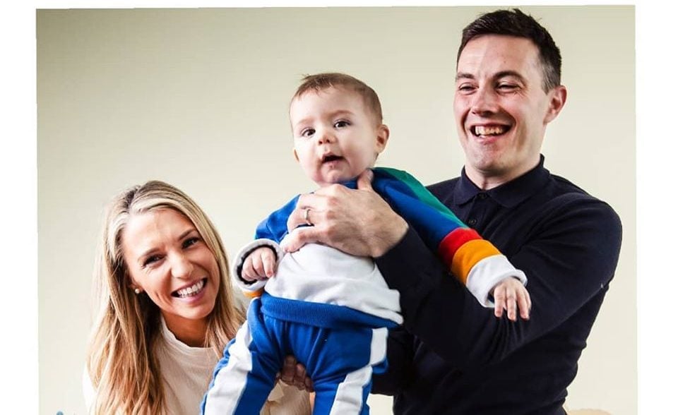 Dan Donoher with his parents Aisling and Niall. Image source: Do it for Dan Facebook